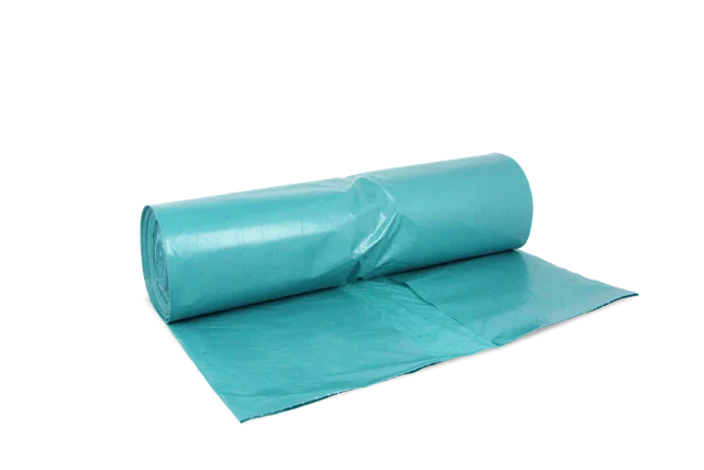 Müllsäcke 240 liter 65/25x140cm 10 Rolls mit 10 Beuteln blau (100 Beutel) [TK-9988015]