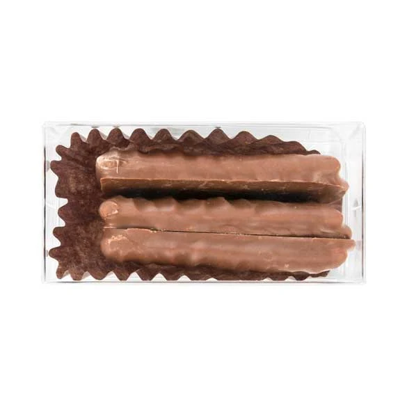 Plastic Gift Boxes for Chocolates 3.5x3.7x7cm with Insert (100 pieces) [CNDY226]