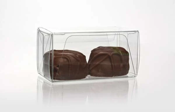 Plastic Gift Boxes for Chocolates 3.5x3.7x7cm with Insert (100 pieces) [CNDY226]