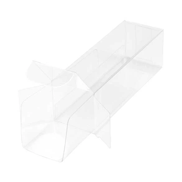 Schokoladenschachteln mit Einsatz 3.5x3.5x10.8cm Transparent (100 Stück) [CNDY196]