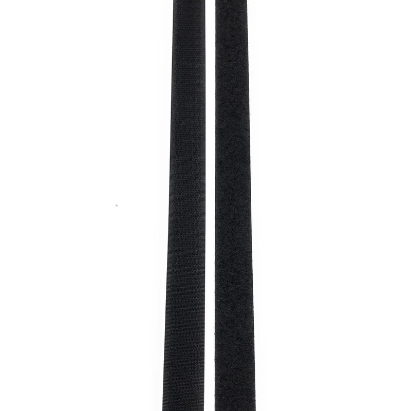 Klettband 20 mm schwarz