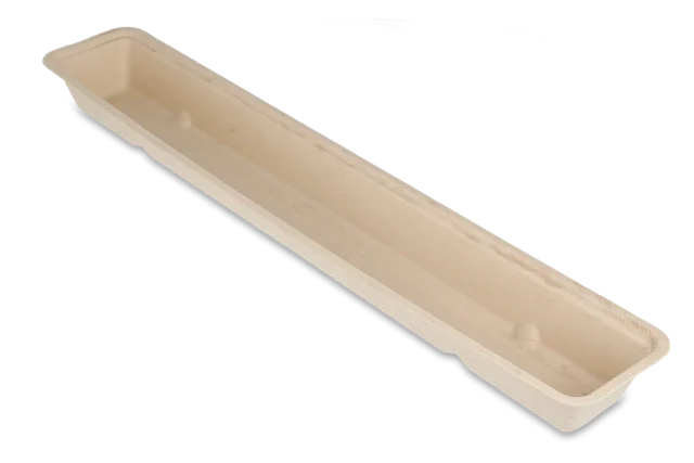 Würstchenschalen A16L (long) Zuckerrohr (500 Stück) [TK-9988302]