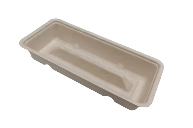 Würstchenschalen A16D (dubbel) Zuckerrohr (500 Stück) [TK-9988301]