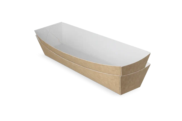Würstchenschalen A16 kraft/weiß (400 Stück) [TK-9987895]