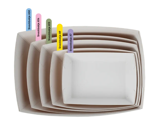 Pommesschalen A9 kraft/weiß (400 Stück) [TK-9987892]
