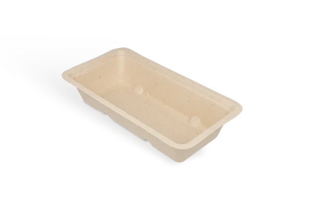 Snackschalen Zuckerrohr A5 7x3x14 cm (500 Stück) [TK-9988294]