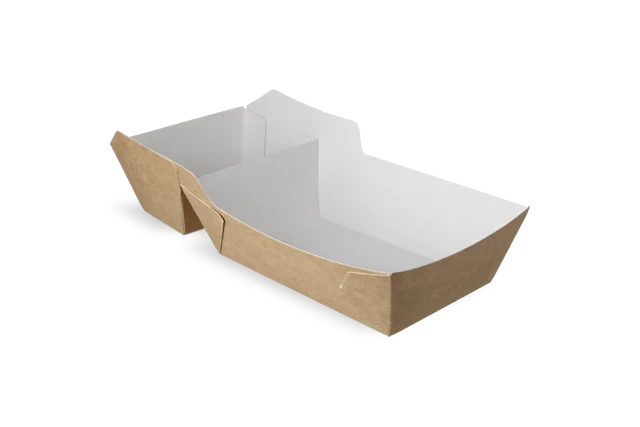 Pommesschalen A22 (A9+1) kraft/weiß (400 Stück) [TK-9987897]