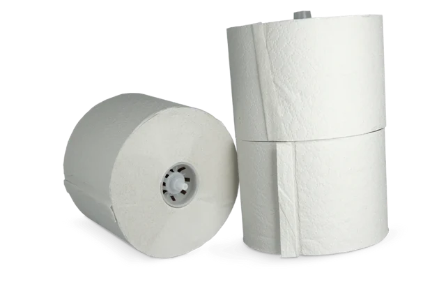Toilettenpapier mit Kappe 2 Lagen weiß T4 (36 Stück) [TK-9987670]