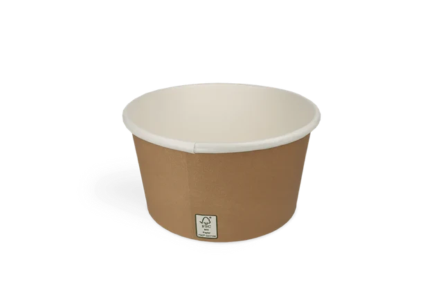 Suppentasses Karton 360ml Ø110mm 12oz FSC®Mix kraft (1.000 Stück) [TK-9987577]