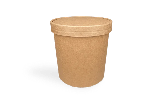 Suppentasse Karton 750ml Ø11,8cm 26oz kraft (500 Stück) [TK-9987691]