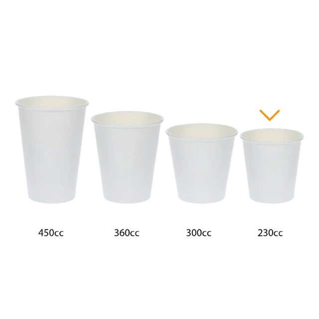 Kaffeetasse Karton 230cc 8oz Ø8 cm gestreift (1.000 Stück) [TK-9987930]