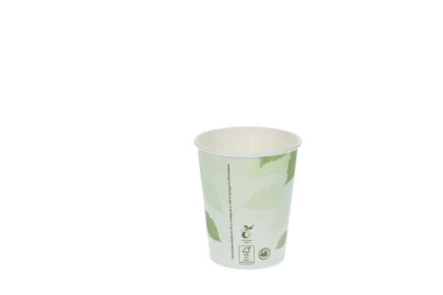 Kaffeetasse Karton 230cc 8oz Ø8 cm FSC® grün (1.000 Stück) [TK-9987429]