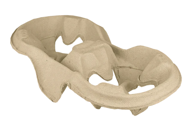 Trageschale für 2 cups Recycelter Karton (480 Stück) [TK-9987574]