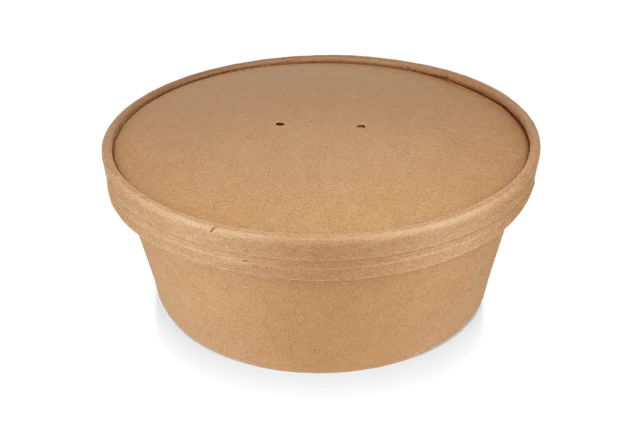 Deckelsalat Poke Schale 900-1300ml Ø18,4cm kraft (150 Stück) [TK-9987597]