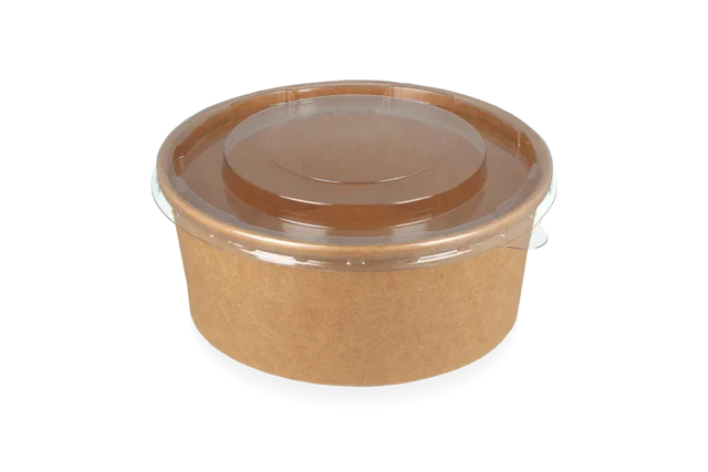 Deckelsalat Poke Schale 500ml-750ml-1000ml Ø14,8cm transparent stapelbar (300 Stück) [TK-9987011]