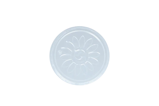 Deckel runder Behälter Ø7 cm transparent (1.000 Stück) [TK-9987976]