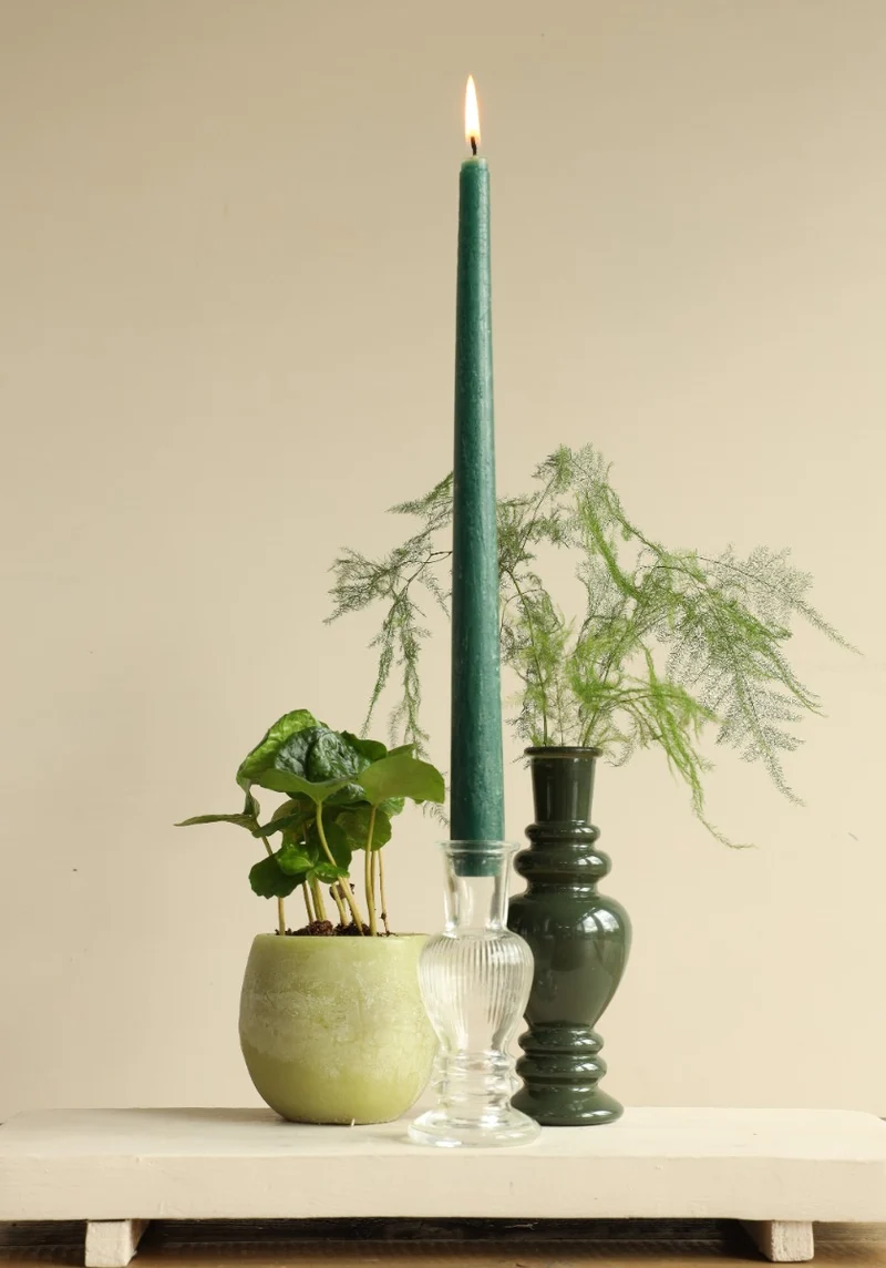 Vase Venedig Transparent H: 11,3 x Ø5 cm (12 Stück) [IFS-29880]