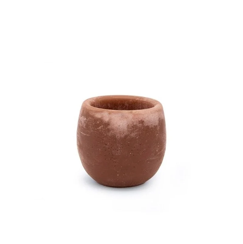 Aromaschale Dunkelrot Bernstein Duft Ø9x8 cm (6 Stück) [IFS-36219]