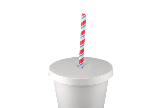 Deckel Karton für Eiscreme & Milchshakebecher flach mit Kreuz Ø9 cm weiß (1.000 Stück) [TK-9987925]