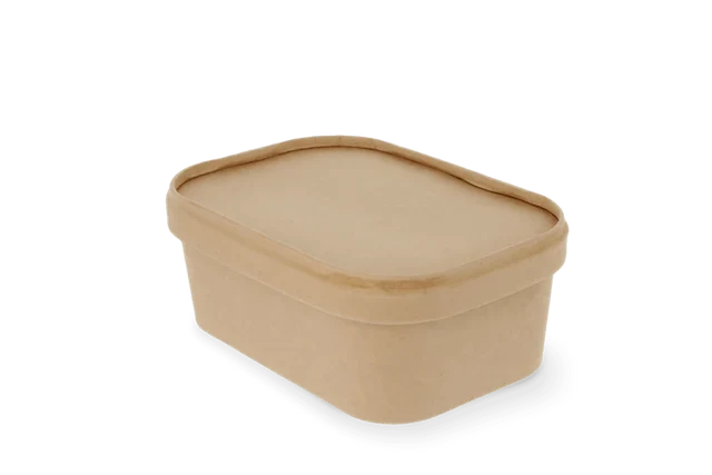 Schale Deckel 500-650-750-1000ml Kraft (300 Stück) [TK-9988188]