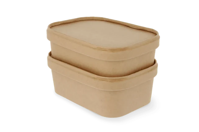 Schale Deckel 500-650-750-1000ml Kraft (300 Stück) [TK-9988188]
