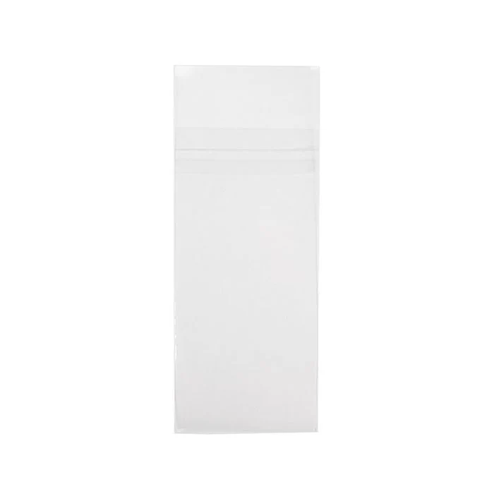 Umweltfreundliche Beutel 7x14,6 cm mit Schutzverschluss (100 Stück) [GC2X5PC]