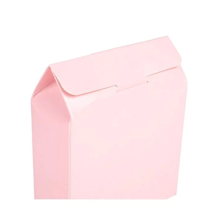 Pappschachteln Rosa mit rundem Fenster 10,5x4,4x13,3 cm (25 Stück) [FS347]