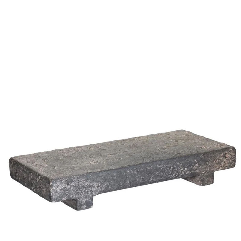 Zementplateau dunkelgrau 8,5x3,5x20 cm (4 Stück) [IFS-36053]
