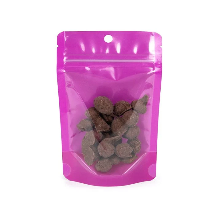 Standbodenbeutel Neon Purpel 10.2x6x15.2 cm (100 Stück) [ZBGN2PR]