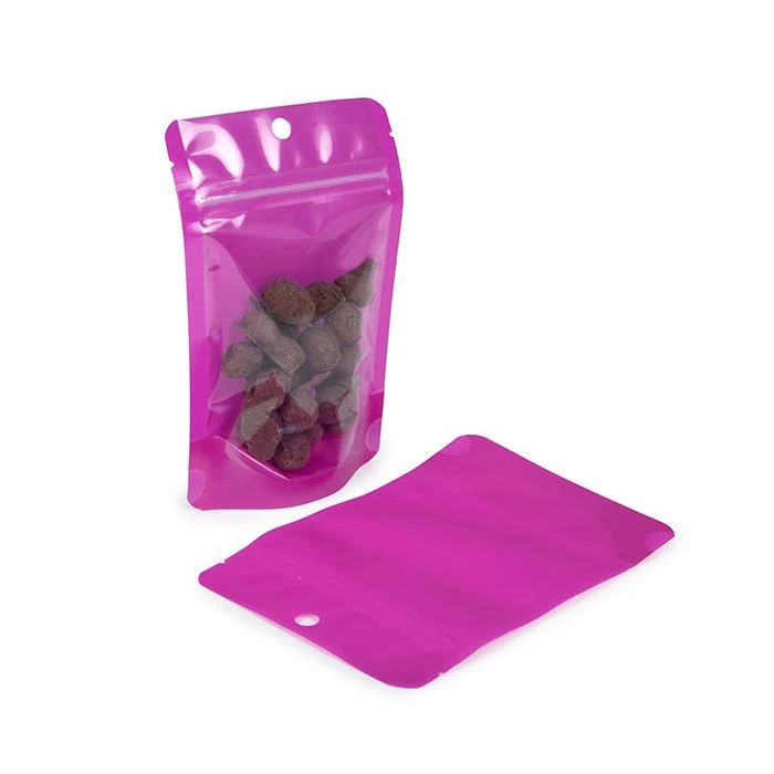 Standbodenbeutel Neon Purpel 10.2x6x15.2 cm (100 Stück) [ZBGN2PR]