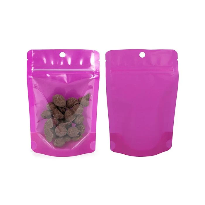 Standbodenbeutel Neon Purpel 10.2x6x15.2 cm (100 Stück) [ZBGN2PR]