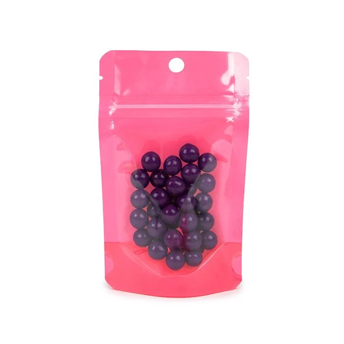 Standbodenbeutel Neon Rosa 7.9x5.1x13 cm (100 Stück) [ZBGN1PK]