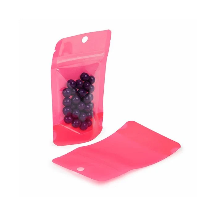 Standbodenbeutel Neon Rosa 7.9x5.1x13 cm (100 Stück) [ZBGN1PK]
