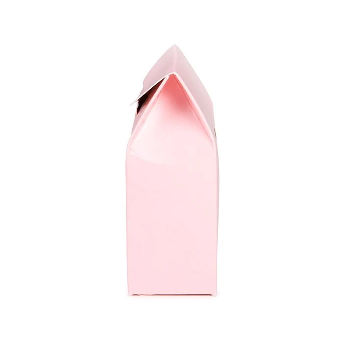 Pappschachteln Rosa mit rundem Fenster 8,9x3,8x10,2 cm (25 Stück) [FS341]