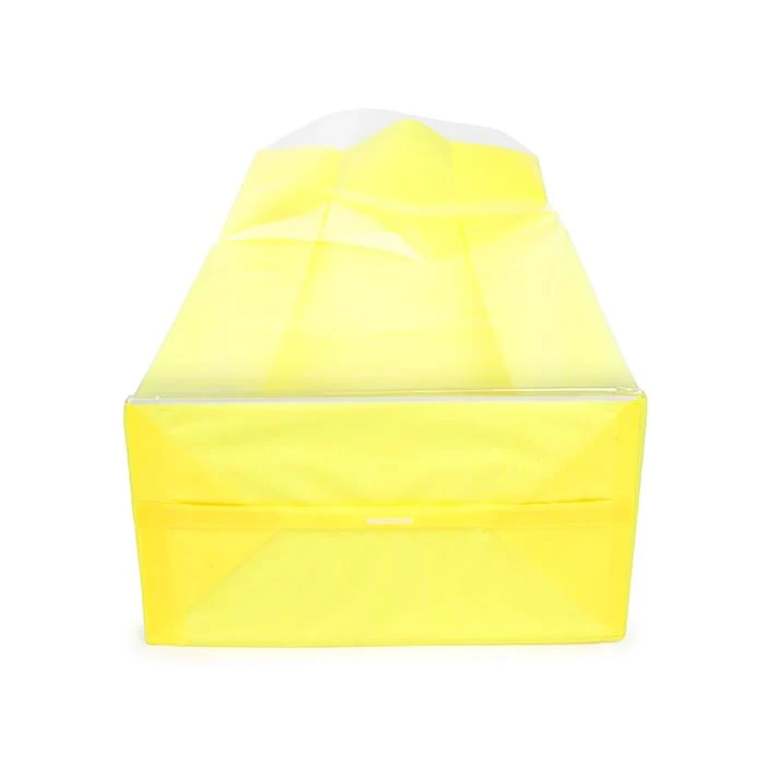 Blockbodenbeutel Neongelb 12,7x7,6x30,5 cm mit Bodenblatt (100 Stück) [FGPB1NY]