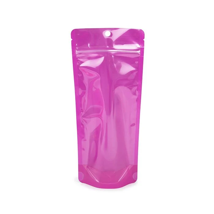 Standbodenbeutel Neon Purpel 10.8x6x23.8 cm (100 Stück) [ZBGN1NPR]