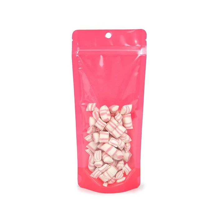 Standbodenbeutel Neon Rosa 10.8x6x23.8 cm (100 Stück) [ZBGN1NPK]
