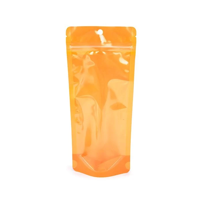 Standbodenbeutel Neon Orange 10.8x6x23.8 cm (100 Stück) [ZBGN1NOR]