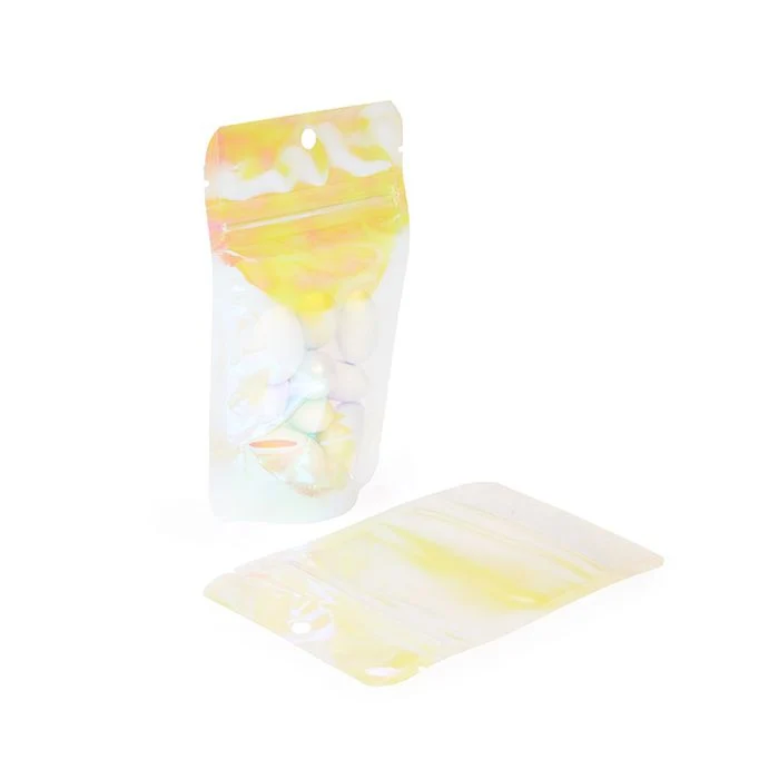 Standbodenbeutel Holografik 7,9x5,1x13 cm (25 Stück) [ZBGI1]