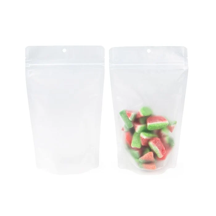 Standbodenbeutel Frost w/ RETAIN™ 13x7.9x20.6 cm (100 Stück) [ZBGERR3F]