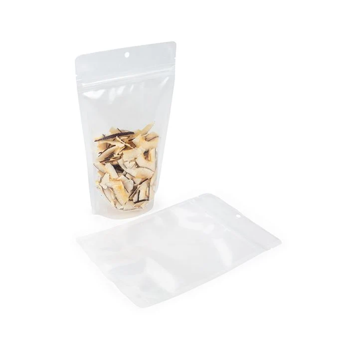 Standbodenbeutel Transparent w/ RETAIN™ 13x7.9x20.6 cm (100 Stück) [ZBGERR3]