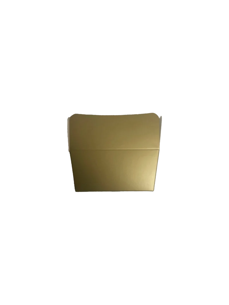 Bonbonschachtel mattgold 7x5,5x10,5cm 250 Gramm (75 Stück) [DV-MG3367]