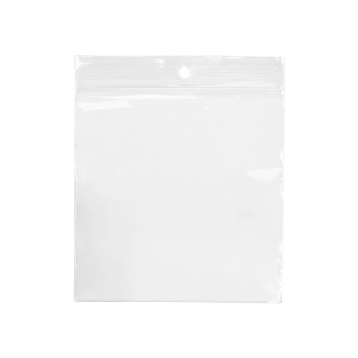 Druckverschlussbeutell mit runden Loch 10.2x10.2 cm (100 Stück) [CEZR44]