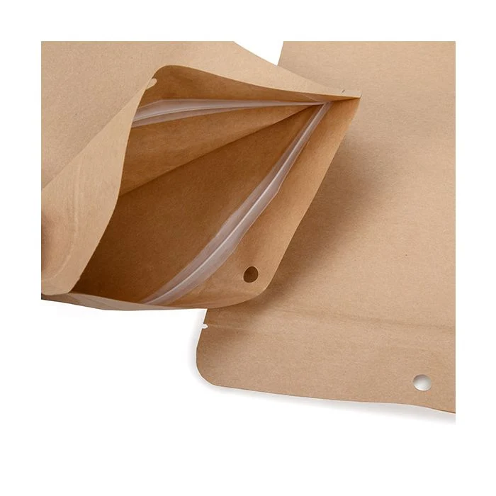 Standbodenbeutel Kraft Umweltfreundlich 17,2x8,9x28,6 cm (100 Stück) [ZBGEK4]