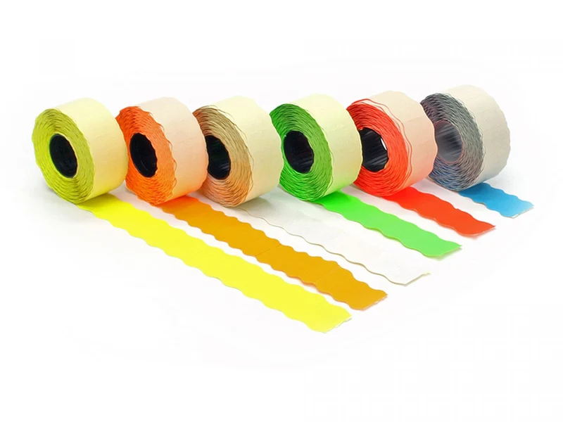 Preisschild 26x12 mm weiß permanent 1500 Stk. pro Rolle (1 Rolle) [DV-Q842.612]