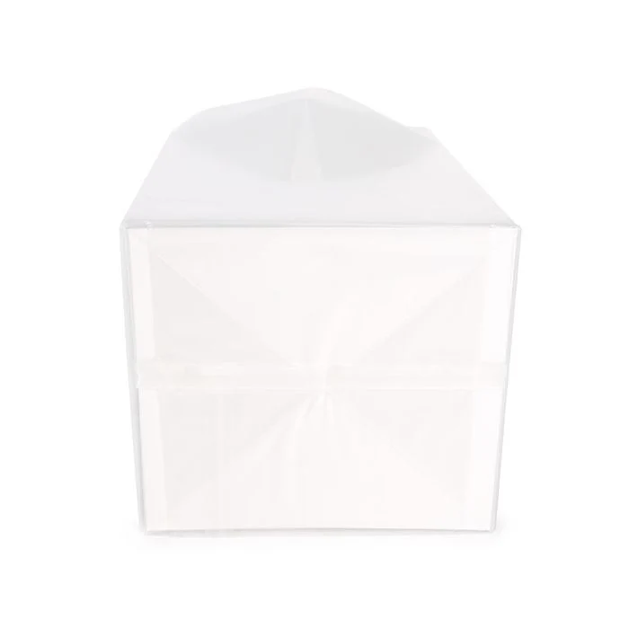 Blockbodenbeutel Frosted 10,2x10,2x17,8 cm mit Bodenblatt (100 Stück) [FFGPB9]