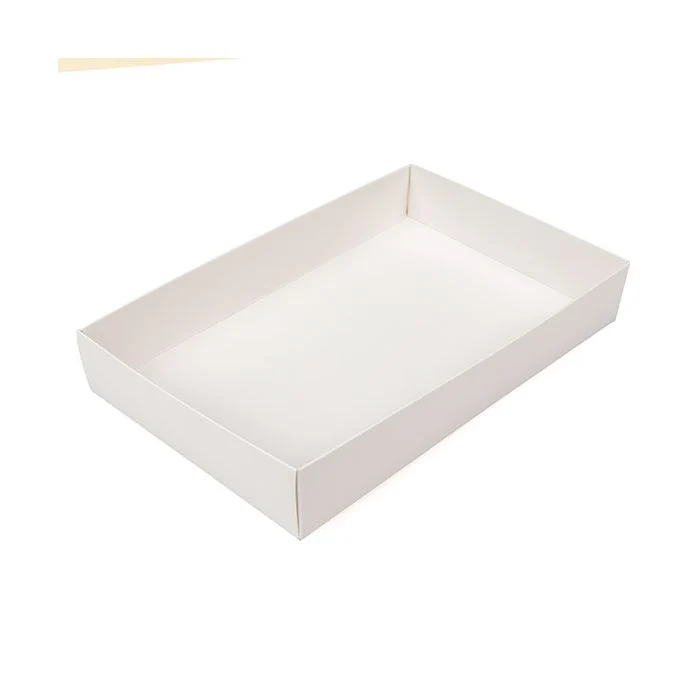 Pappschachtelböden Weiß 15,2x3,8x24,1 cm (25 Stück) [WH13]