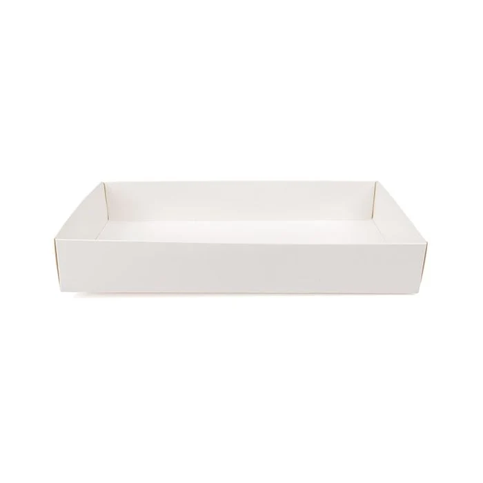 Pappschachtelböden Weiß 15,2x3,8x24,1 cm (25 Stück) [WH13]