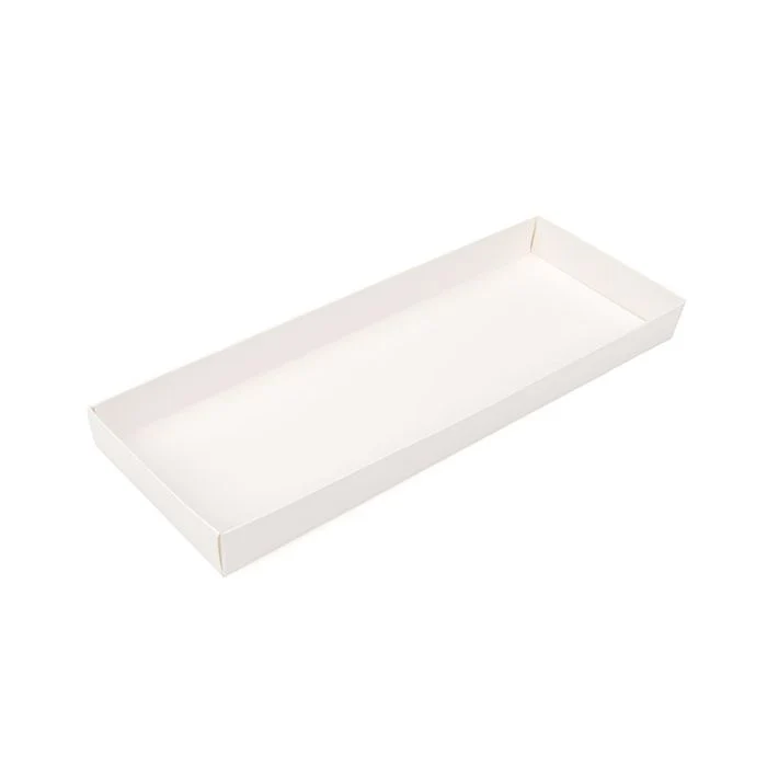 Schachtelböden Kraft Weiß 10,8x2,5x30,5 cm (25 Stück) [WH11]