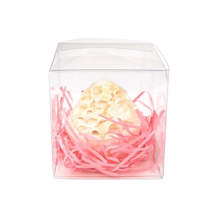 Plastik Geschenkbox 10,2x10,2x10,2 cm (50 Stück) [VB312]